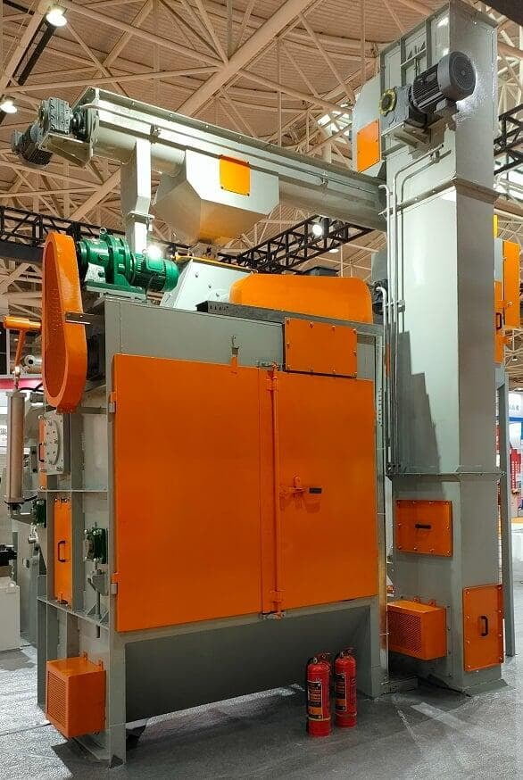 Steel Belt Tumble Blast